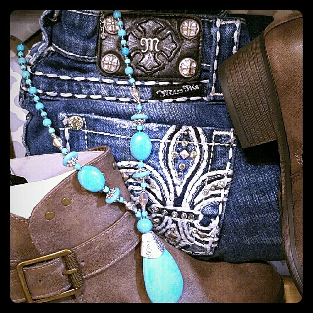 Turquoise necklace !
